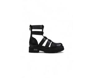 Cult Black Leather Sandals - EU41/US11