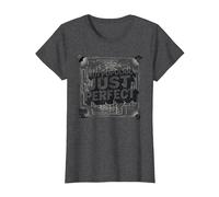 Cult Classic: Non Popolare, Semplicemente Perfetto Amante del Cinema Arte Maglietta, Donna, Grigio Scuro, 3XL