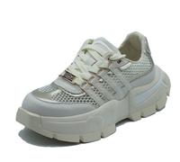 CULT CLW470302 Taylor White Sneakers per Donna in pelle e tessuto bianco