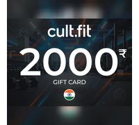 Cult Gift Card 2000 INR Key - INDIA
