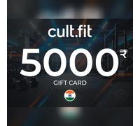 Cult Gift Card 5000 INR Key - INDIA
