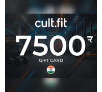 Cult Gift Card 7500 INR Key - INDIA