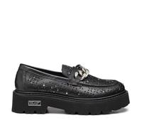 Cult Slash 3194 Low W Flower Perf.Leathe Donna Nero 38 Taglia Europea : 38