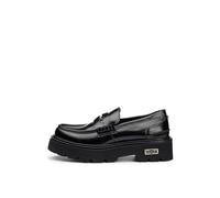 Cult Shoes Mocassino Slash 3947 in pelle, nero, 36