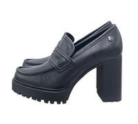 Cult Mocassino Donna CLW410700 (Nero, 38)