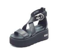 Cult Shoes Sandali donna Nancy CLW474700 Pelle Zeppa alta Neri Taglia 40