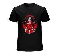 Cult-of-The-Lamb-Goat-Man-Tshirt-King-Distinctive-T-Shirt-Harajuku-Sweatshirts-New-Trend L Black XL