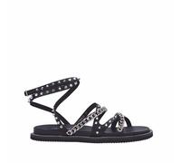 Cult CLW388600 Roshelle Black Sandali per Donna in Pelle con Borchie e bulloncini (Taglia 36)