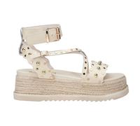 Cult Sandalo Beige con Platform in Corda da Donna - 36