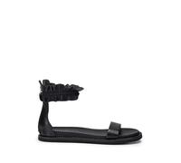 Cult Sandalo Nero con Rouches da Donna - 39