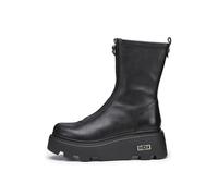 Cult stivaletto donna in vera pelle con cerniera anfibio donna con platform