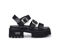 Cult, ,Shoes ,Donna ,Nero ,40 EU Glam-Rock Sandalo Nero