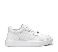 Cult Sneakers Bianca con Stampa in Rilievo Paisley - 39