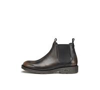 Stivaletti uomo cult in pelle ozzy 3530 mid m washed leather black/brown clm3530