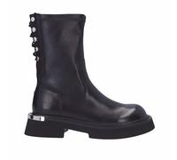 Cult Stivaletto Nero con Lacci Posteriori e Zip Laterale da Donna - 40
