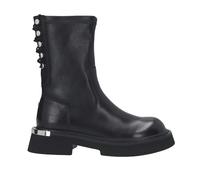 Cult Stivaletto Nero con Lacci Posteriori e Zip Laterale da Donna - 41