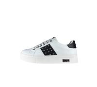 Cult t-500 sneakers donna borchiata scarpa da ginnastica con laccio e cerniera