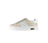 Cult t-500 sneakers donna borchiata scarpa da ginnastica con laccio e cerniera