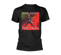 The Cult T Shirt Sonic Temple Band Logo Nuovo Ufficiale Uomo Size L