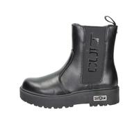 Cult Young Stivaletto Bimba, Slip-on, Sintetico Nero, Suola Sintetica, Tacco 3.5 cm (nero, regular, Sistema Taglie Calzature EU, Adulto, Numero, Media, 34)