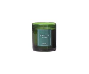 CULTI Candela natalizia 270g piccola GEMMA Verde verde scuro