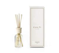 Culti Diffusore Bastoncini Stile da 100 ml Milano | Fragranza Tessuto, al midollino, Foglie di Cassis e Musk - Durata 3 Mesi - Metratura da 10 a 20 mq