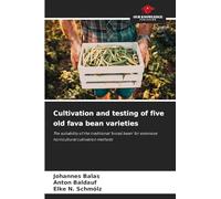 Cultivation and testing of five old fava bean varieties: The suitability of the traditional 'broad bean' for extensive horticultural cultivation methods