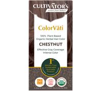 CULTIVATOR'S ColorVãti Organic Herbal Hair Color - 15 Chestnut - 100 g