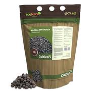 CULTIVERS Argilla Espansa Arlita 20 L. Terriccio palline per il drenaggio di vasi, giardini e coltivazioni idroponiche. Impedisce la formazione delle radici.
