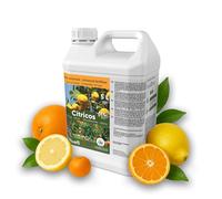 CULTIVERS Concime Liquido Biologico per Agrumi 5 L con NPK e Microelementi (Ferro Zinco Rame Manganese Molibdeno Boro) + 6% Aminoacidi | Fertilizzante per Limone Arancio Mandarino Pompelmo