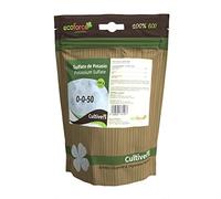 CULTIVERS Solfato di potassio fertilizzante per piante da giardino e acquario, 250 g, fertilizzante idrosolubile che fornisce potassio e zolfo alle colture, riduttore di pH in terreni alcalini.