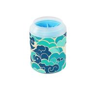 Cultura cinese Nube Modello Portatile Paw Rondella con Morbido Silicone Spazzola Animali Da Bagno Animali Spazzola per Cani Gatti