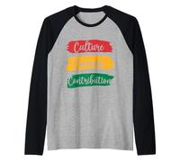 Cultura, Coraggio, contributo Maglia con Maniche Raglan