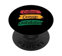 Cultura, coraggio, contributo PopSockets PopGrip Adesivo