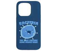 Cultura dei batteri dicendo Biologia Organismo Custodia per iPhone 15 Pro