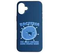 Cultura dei batteri dicendo Biologia Organismo Custodia per iPhone 16 Plus