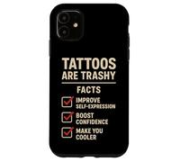 Cultura del tatuaggio retrò: fatti divertenti e trash sui tatuaggi Custodia per iPhone 11