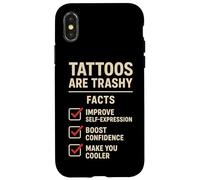 Cultura del tatuaggio retrò: fatti divertenti e trash sui tatuaggi Custodia per iPhone X/XS