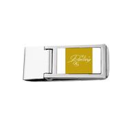 Cultura della lingua inglese Common Sense Love Slim Money Clip Acciaio Titolare Pocket Wallet