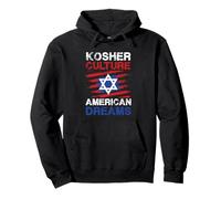 Cultura Kosher Sogni Americani Stella Felpa con Cappuccio