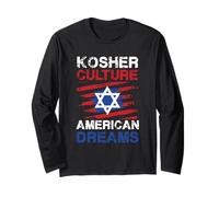 Cultura Kosher Sogni Americani Stella Maglia a Manica