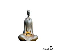 Cultura orientale Statuetta buddista Ornamento Statua di Buddha Ornamento Zen In