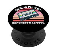 Cultura retrò anni '80, musicisti, musica retrò anni '80 PopSockets PopGrip Adesivo