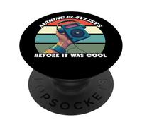 Cultura retrò anni '80, musicisti, musica retrò anni '80 PopSockets PopGrip Adesivo