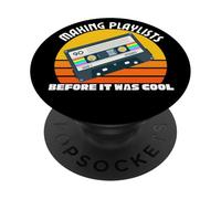 Cultura retrò anni '80, musicisti, musica retrò anni '80 PopSockets PopGrip Adesivo