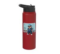 Cultura sopra influenza Stainless Steel Insulated Water Bottle