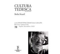 Cultura tedesca (2026). Vol. 70: Botho Strauß