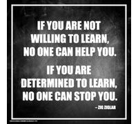 Culturenik Hilary Hinton Ziglar Determined to Learn Inspirational Moti