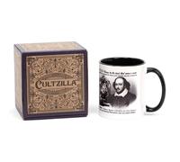 Cultzilla Tasse vintage avec des citations de Shakespeare