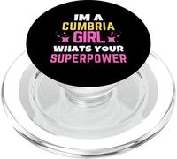 Cumbria Ragazza Qual è Il Tuo Superpotere Cumbria Giorno PopSockets PopGrip per MagSafe